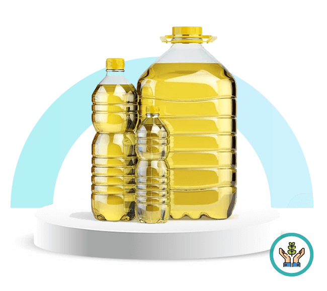 Dona botellas de aceite