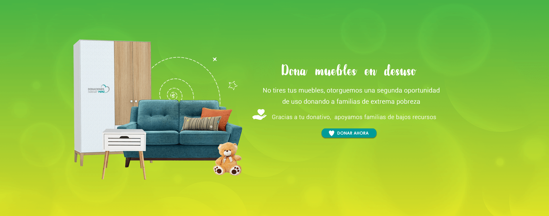 Dona muebles en desuso